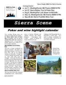 Read more about the article 2013 April-June Sierra Scene