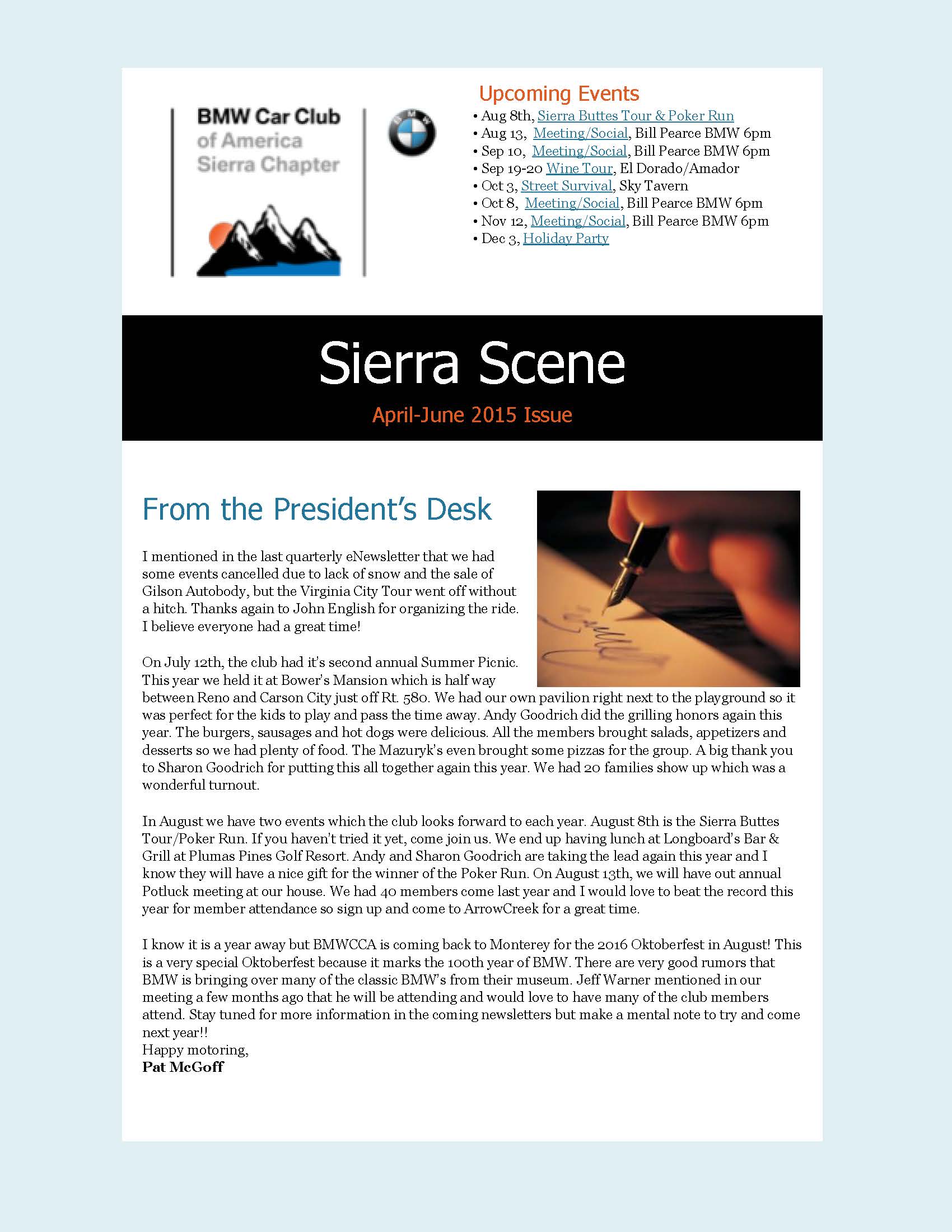Read more about the article 2015 April-June Sierra Scene