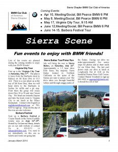 Read more about the article 2014 January-March Sierra Scene