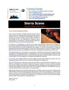 Read more about the article 2016 January-March Sierra Scene
