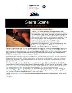 Read more about the article Sierra Scene Newsletter Jan-Mar 2017