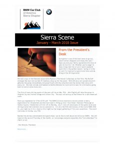 Read more about the article Sierra Scene Newsletter Jan-Mar 2018