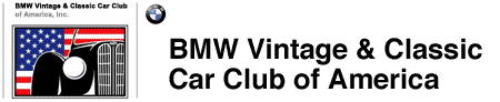 BMW Vintage & Classic Car Club of America