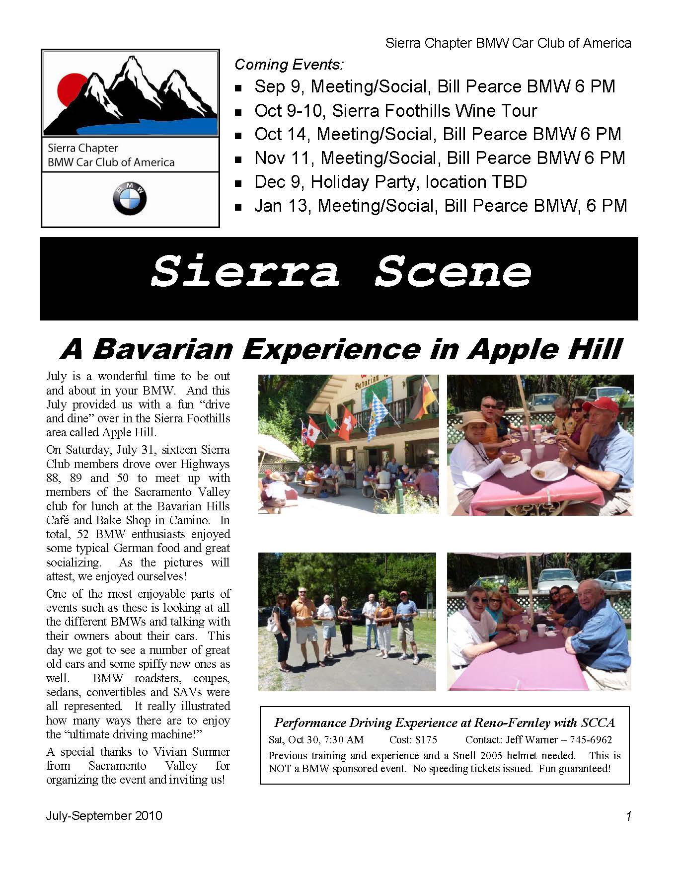 Read more about the article 2014 July-September Sierra Scene