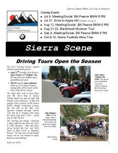 Read more about the article 2010 October-December Sierra Scene